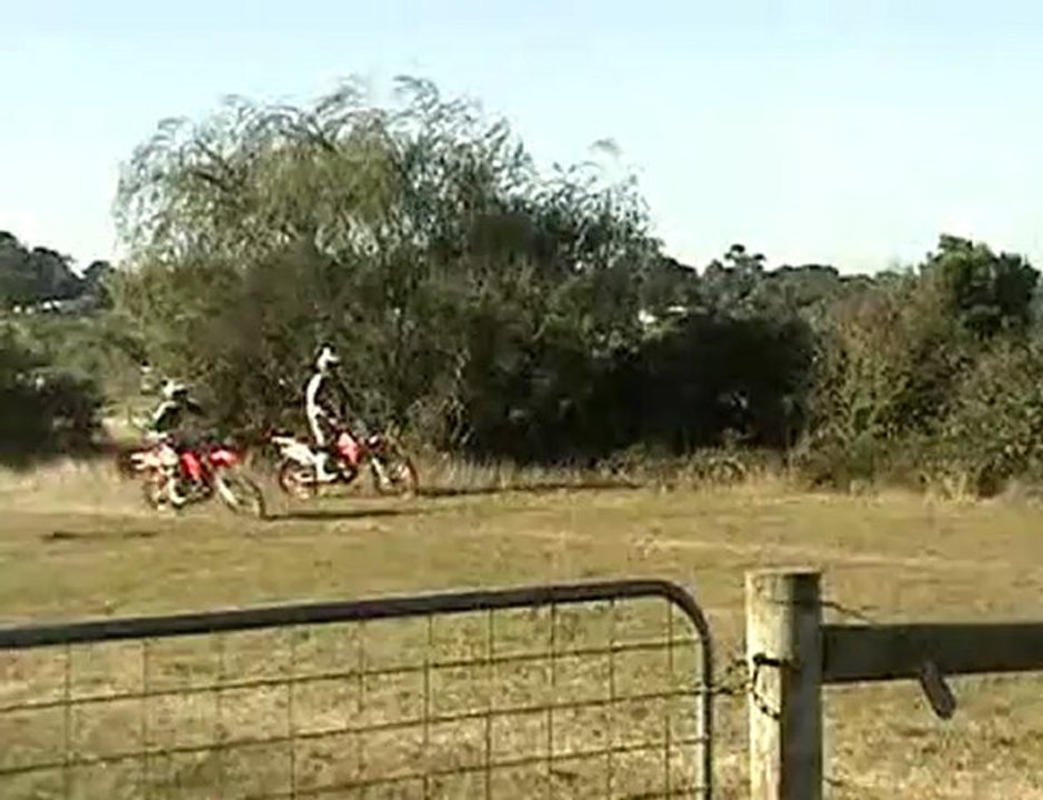 double jump practice, superman and backflip -FMX