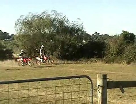 double jump practice, superman and backflip -FMX