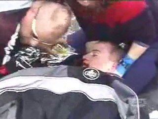 Alaska highway jumping rail smacker