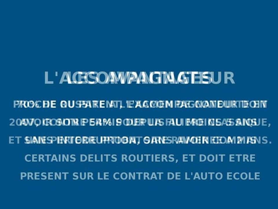 Mouffetard Auto Ecole : conduite accompagnée