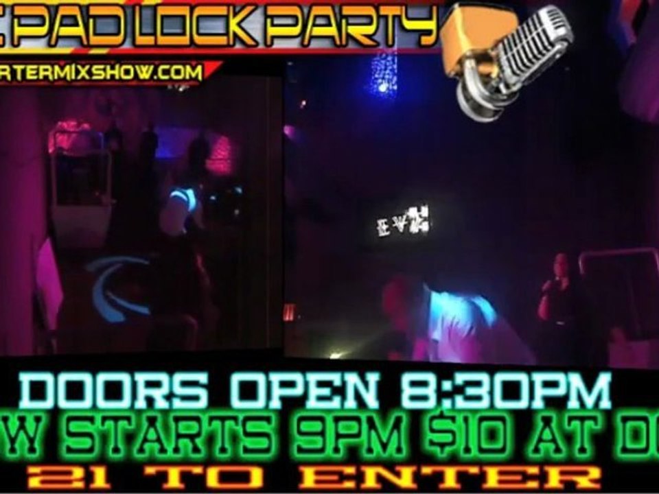 Omin Child Performing Live at The Pad Lock Party in Eve Ultr