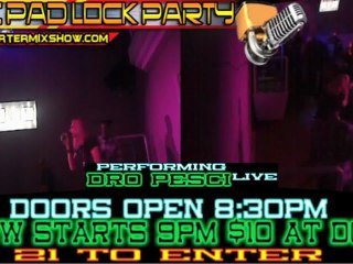 Kimberly Lawrence Performing Live at The Pad Lock Party in E