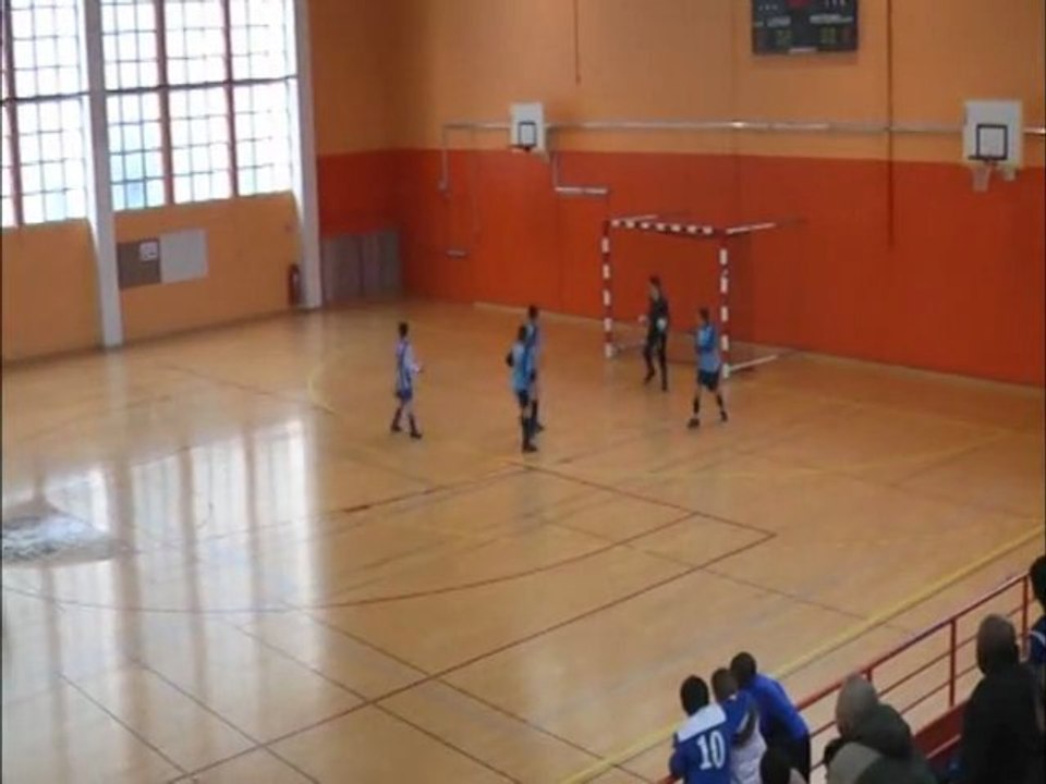 FUTSAL CROIX ROUSSE CALUIRE vs MINGUETTE  20 02 2011