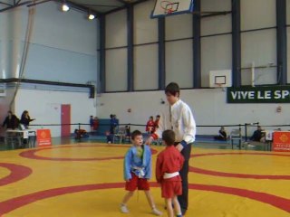 Combat d'Enzo aux championnats régionaux 2011