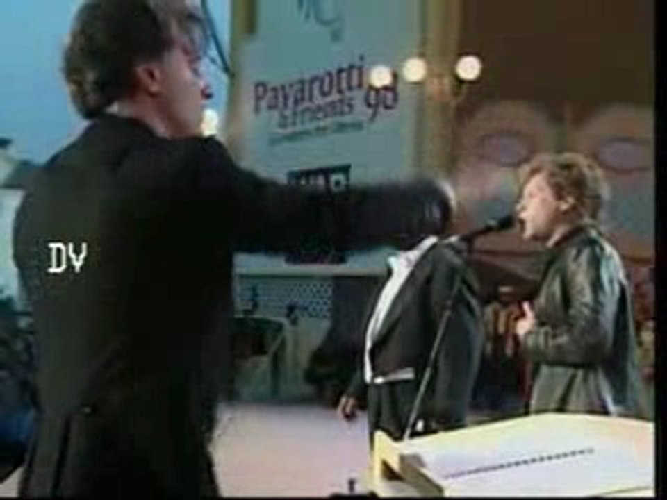 Jon Bon Jovi & Pavarotti - Let it Rain