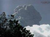 Residents Flee Ash-Spewing Volcano in the Central Philippine