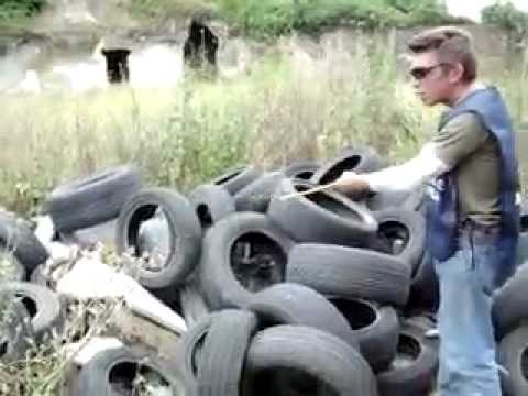 Aversa - Rifiuti tossici in via dei Cappuccini - 1° parte