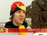 Sebastian is interviewed at Mt. Vesuvio