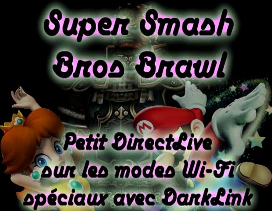 DirectLive - SSBB - Modes Wi-Fi supplémentaires avec Dark