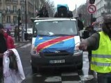 Paris Les Congolais marchent pour demander départ  Kabila