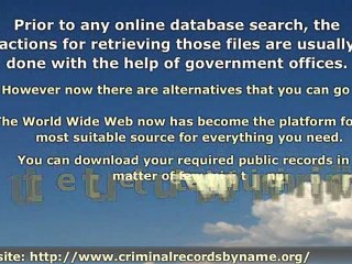 A Short Guide to Get Criminal Records for Free!