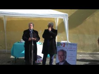 Cesa (CE) - Provinciali, Fiorillo e il Pd in piazza