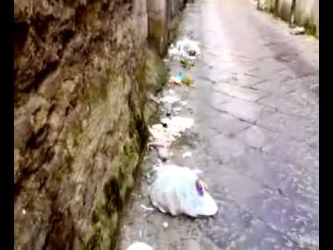 Aversa - Via Cimarosa. la denuncia dei residenti