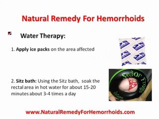 natural remedy for hemorrhoids