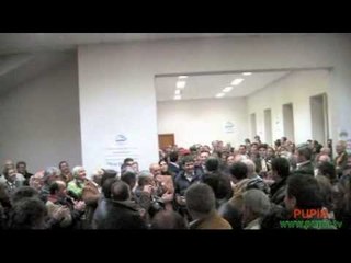 Trentola Ducenta - Il ministro Di Pietro