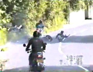 Crazy Motorcycle Crash