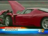 Eddie Griffin ferrari Enzo Crash