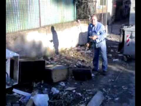 Aversa - Rifiuti in via Botticelli