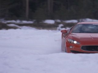 La gamme Maserati sur la glace de Cortina d’Ampezzo