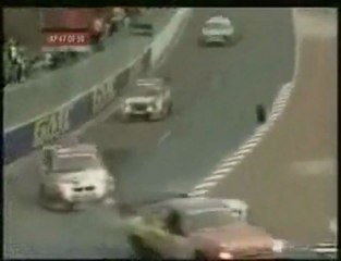 Lost tire ends race for this spec racer