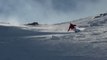 SKi Freeride sur les pentes de l'Etna Sicile Aurelien Ducroz