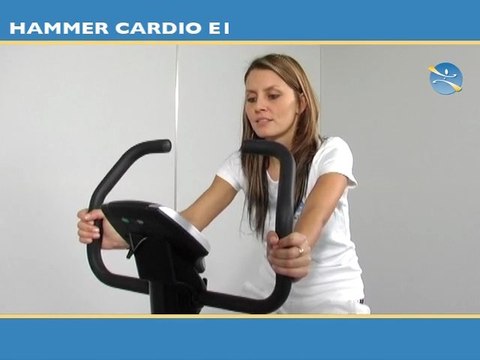 Vélos d'appartement Hammer cardio E1– Tool Fitness