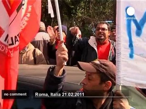 Worldwide anti-Gadhafi protests - no comment