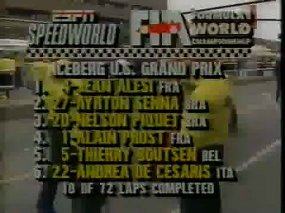 F1 1990 GP des USA part 4