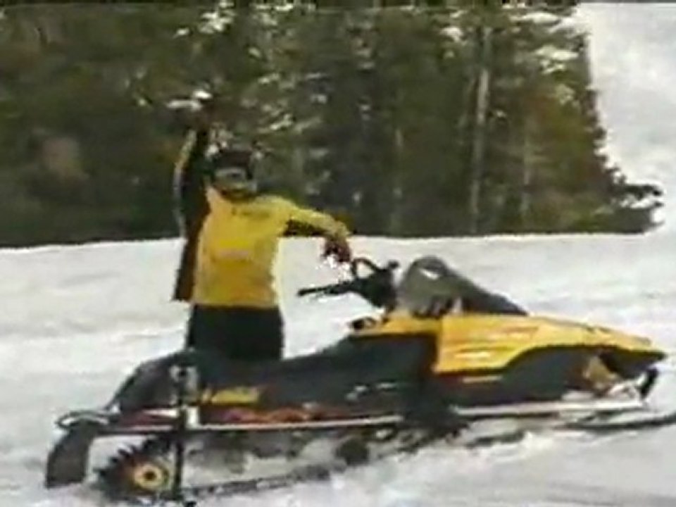 Snowmobile Backflip
