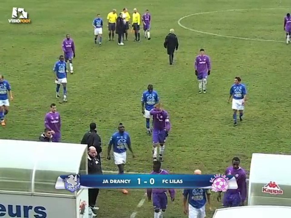 JA Drancy 1-0 FC Les Lilas (14/12/2008)