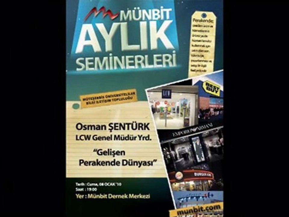 MÜNBİT Aylık ve Tecrübe 2.0 Seminerleri&Sosyal sorumluluk