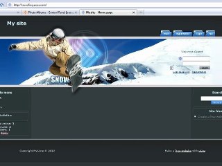 installation of photo albums module