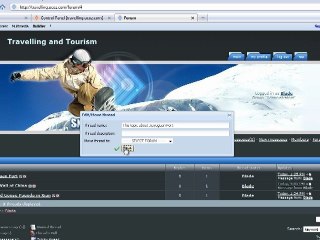 editing forum threads