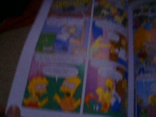 aperçu d'une BD des simpsons : SIMPSONS CAMPING EN DéLIRE