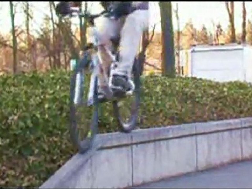 Urban Trials Mountain Biking