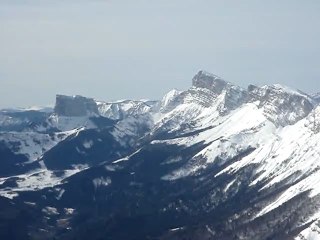 Ski Rando Vercors Les Chaudiaires Mt Aiguille Balcons Est