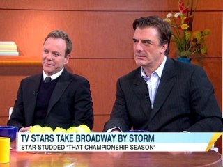 Kiefer Sutherland Arrives on Broadway