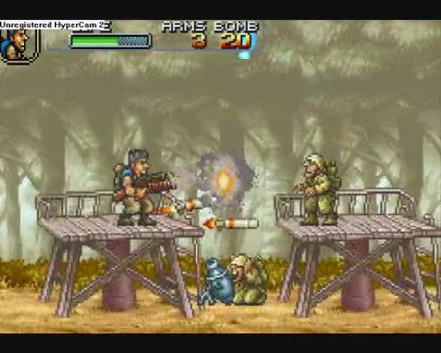 Les Deux Minutes du Geek - First vidéo dans Metal Slug !
