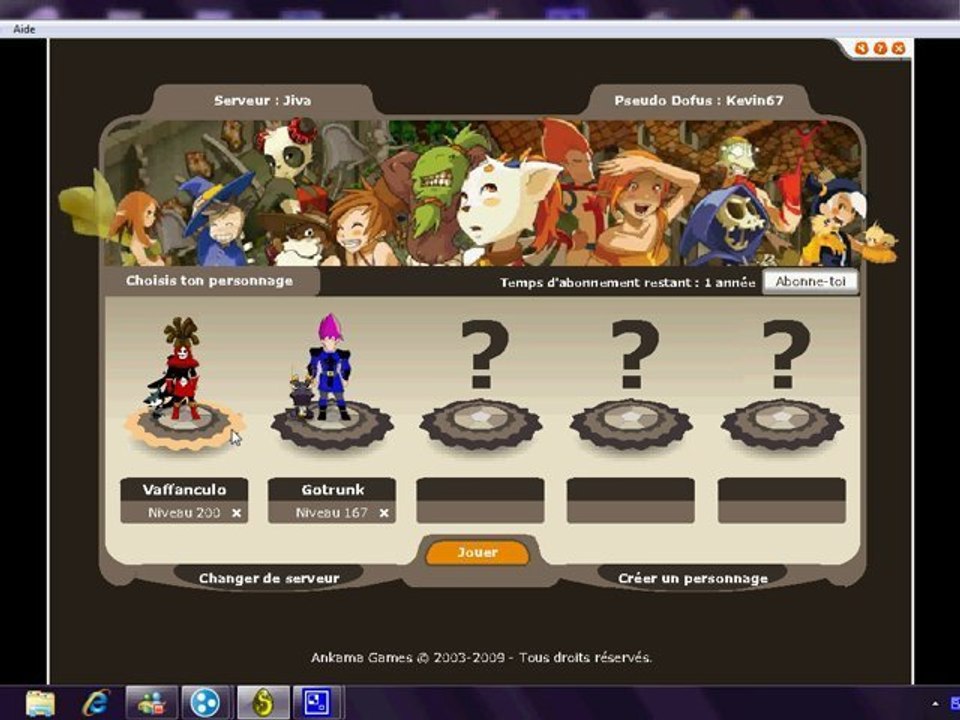 "Dofus" jiva sram 200