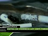 Prohíben fumar en lugares públicos en Honduras