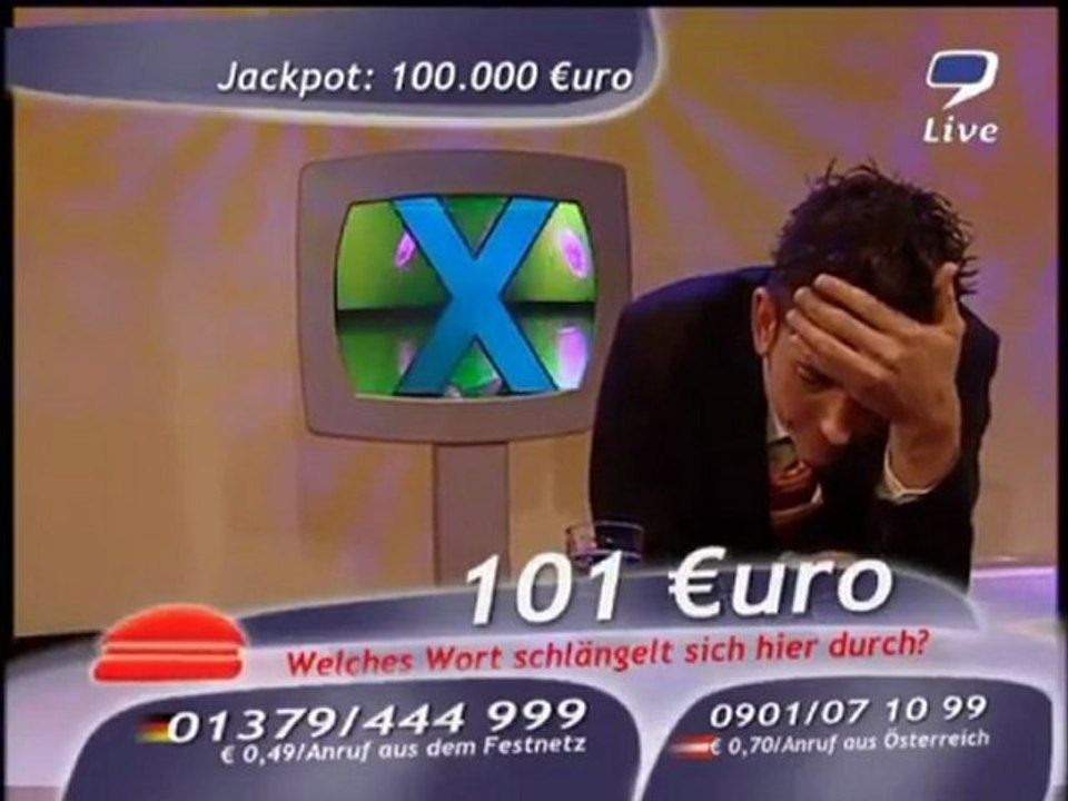 Thomas Schürmann, 9live, ältere Dame ruft an