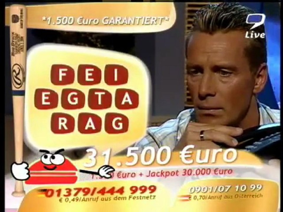 9live Jürgen Milski - der Hot Button schlägt (wörtlich) zu..