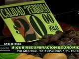 México reporta crecimiento económico en 2010