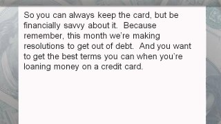 Can I Keep My Credit Card