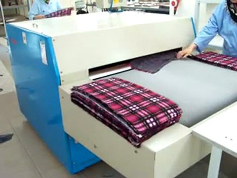 Herma Makina HP 1000 Tela Yapıştırma Presi Video