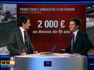 Emploi : une prime de 2000 euros pour embaucher un sénior