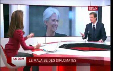 Dipomatie : Jérôme Chartier vante les qualités de C. Lagarde