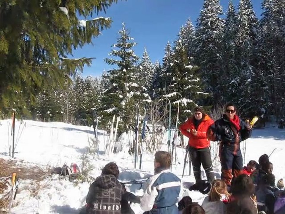 ski de fond à Morteau séjour "Boule de neige"
