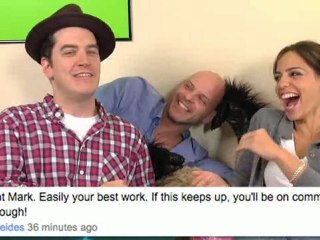 Bruno Mars Grenade COMMENTS! The Key of Awesome!