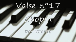 Valse n°17 (Chopin)